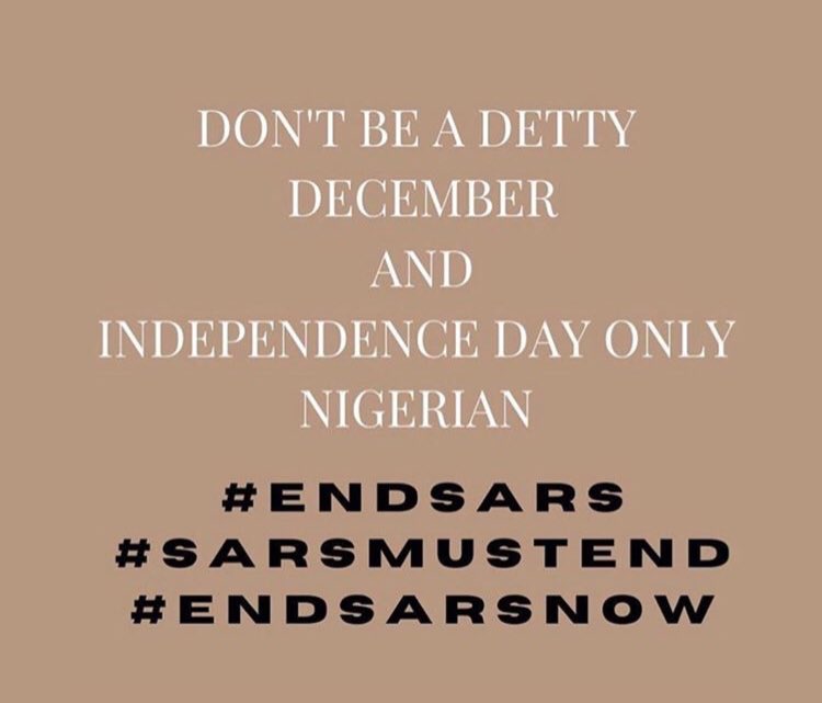 FunmiAlabiFA's tweet photo. Let’s do this again, let’s end SARS today!

#EndSARS #EndSWAT https://t.co/aEF5167LFG