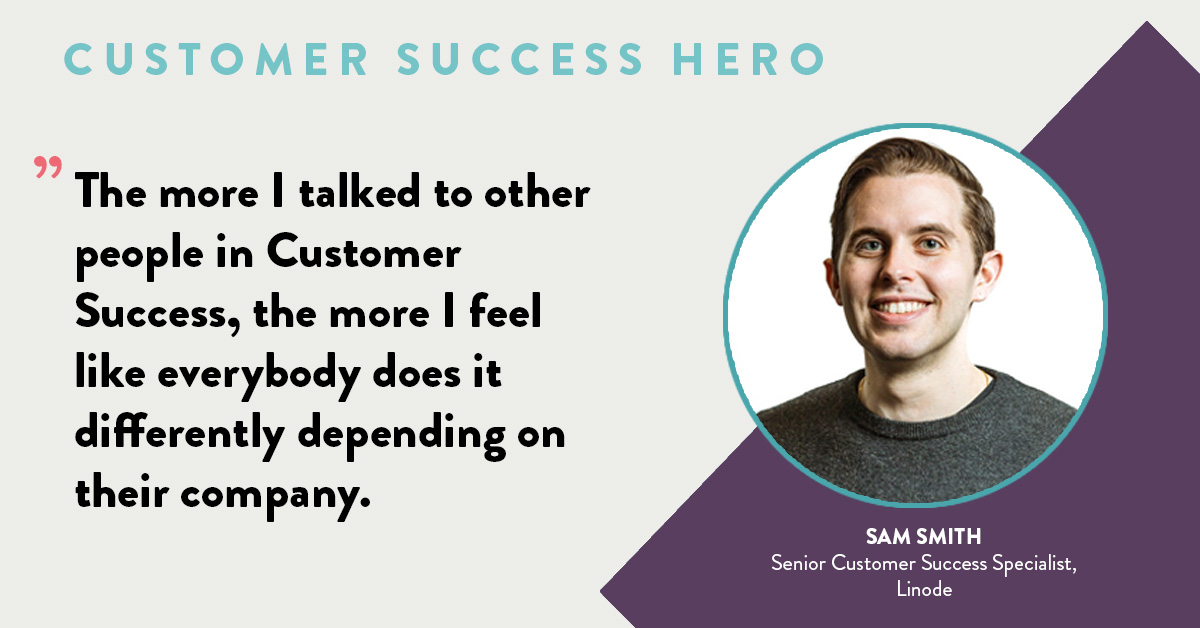 We 💜 #CustomerSuccess.

Sam Smith & his team paved their way by implementing a #CS function at @linode, seeing greater customer retention & platform usage as a result. Making him our #CShero this month 🌟
precursive.com/post/creating-…