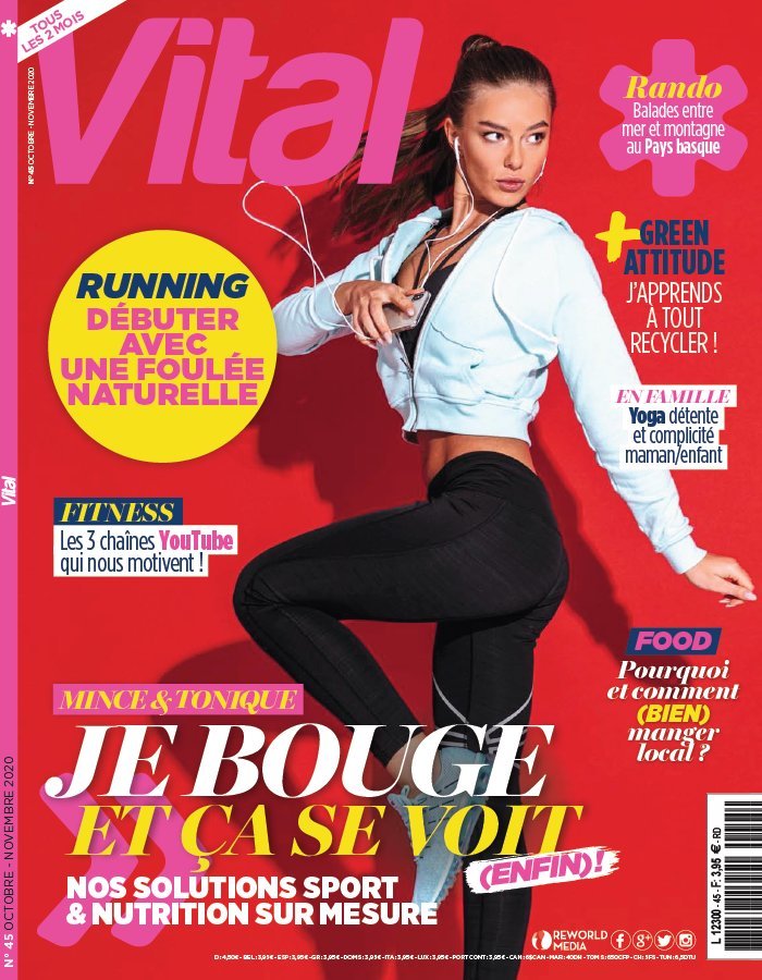 Achetez-le dès maintenant.

#vital : le nouveau numéro 45 est sorti ! 
Découvrez-le !

Retrouvez dès aujourd'hui le nouveau numéro de votre magazine favori chez votre marchand de journaux ou sur notre site officiel kiosquemag.

ow.ly/OAr650BT3vE.