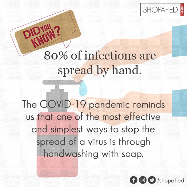 shopafied's tweet photo. October 15 is #GlobalHandwashingDay, a day dedicated to increasing #awareness about #handwashing with #soap. "Hand Hygiene for All" is the theme of this year and it calls for all of society to achieve universal #handhygiene.#globalhandwashingday2020 #cleanhands #covid19 #pandemic https://t.co/iEBoewrF80
