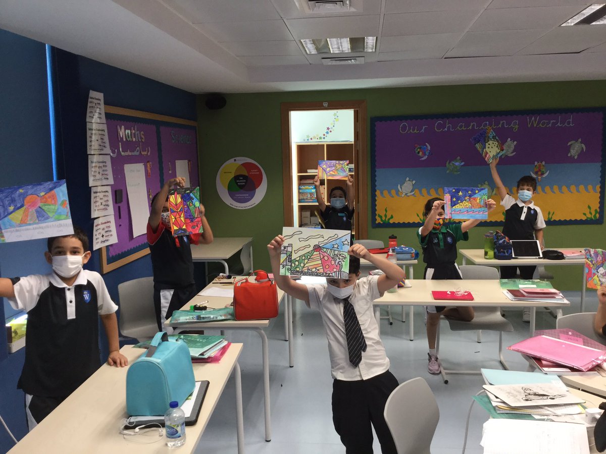 WPS_Year4's tweet image. A great end to a great term. We have shown our pop art skills with these brilliant drawings by me. #WPSCreativity