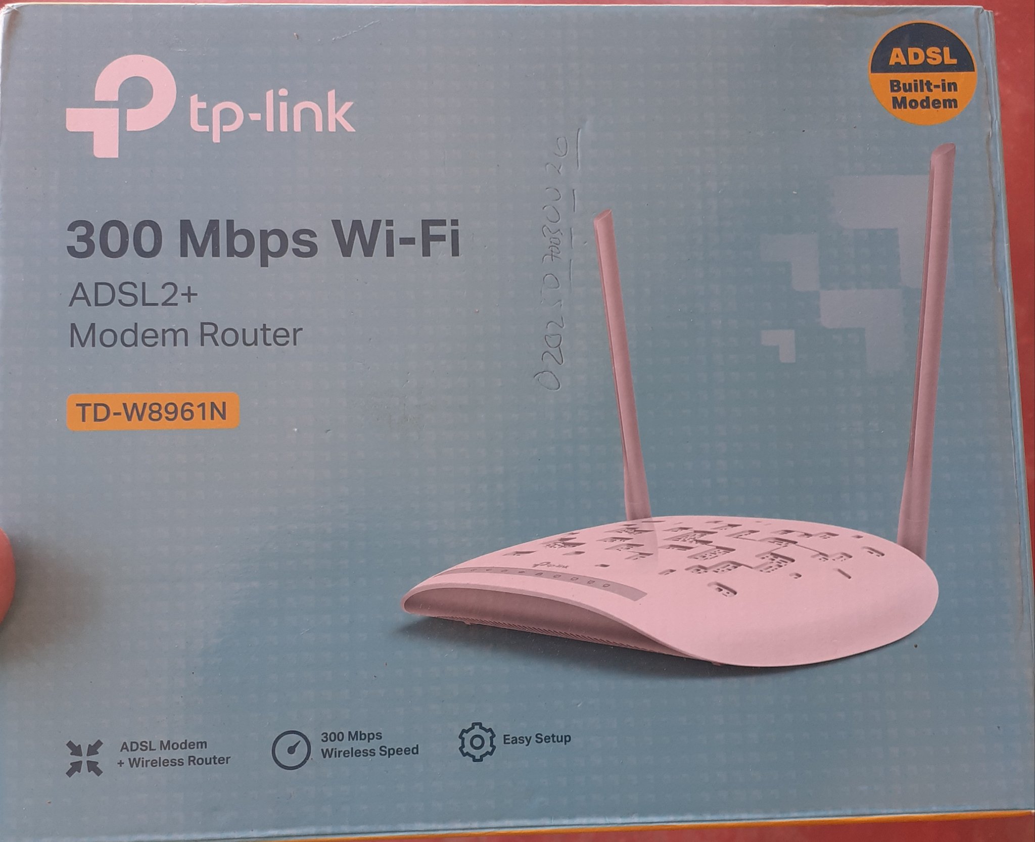 TP-LINK TD-W8961N Modem Routeur ADSL2+ WiFi N 300 Mbps