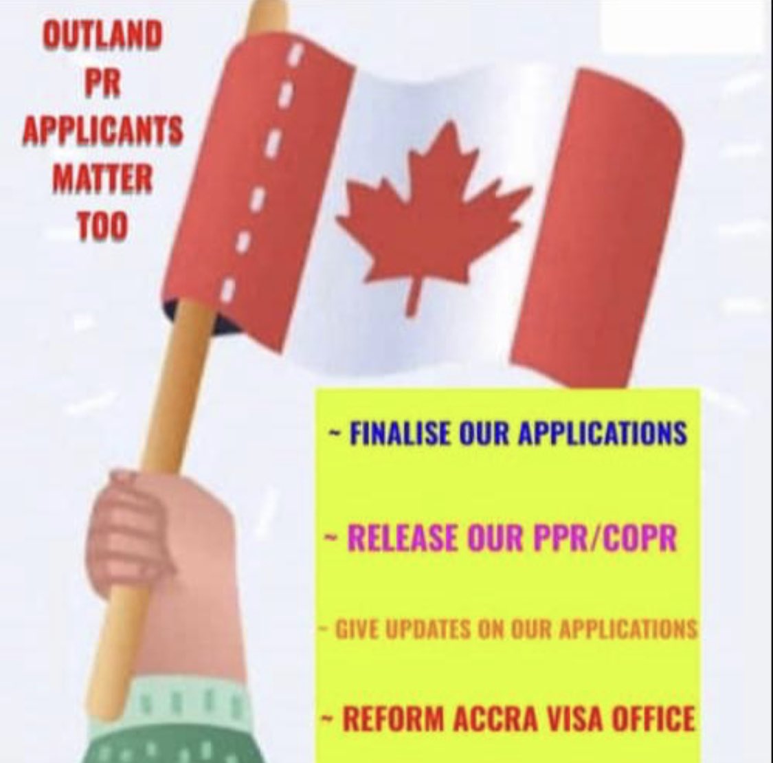 COPRPOSTMARCH18's tweet image. WE ARE READY! OUR FUNDS ARE INTACT.
Please finalize #outland_PR_applications 
We have solid plan to to quarantine for 14 days when we land in Canada. #ReleasePPR
@saranichollsCAN @marcomendicino