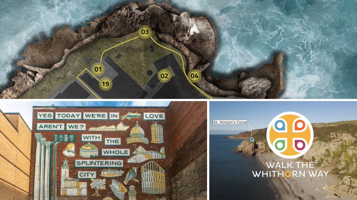 DoorsOpenDays's tweet photo. Take a walk on the digital side with our #DigiDoorsOpenRoundup!🚶♀️
Each week we will be creating a roundup of our digital resources for you to enjoy at home🛋️
This week's theme is Scottish Walks! Marvel at murals, take a pilgramage & explore a lighthouse: https://t.co/dtRbaIXAW9 https://t.co/ggy9VI6CyN