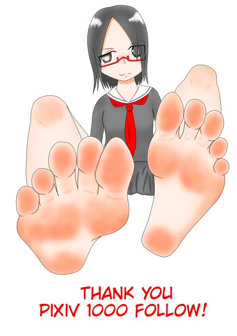 pixiv1000フォローありがとうございます。
これからも足フェチ絵を描き続けますので、よろしくお願いしますm(_ _)m

#ドMASTERの展覧会
#あんよ党 