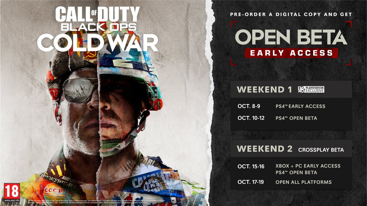 BobDuckNWeave's tweet photo. Hey Xbox family!
Wanna play that @CallofDutyUK #ColdWarBeta early? Thanks to @ASTROGamingUK you can!
❤️ + 🔁 + 💬 on this tweet with #CallOfDucky for your chance to win 1/3 #ColdWarBetaCode's
To get you started, replace the ? with a magic number:
FGR7M-KM?Q6-TCGXM-VQFMD-T6MMZ https://t.co/2f2HeYqSmn