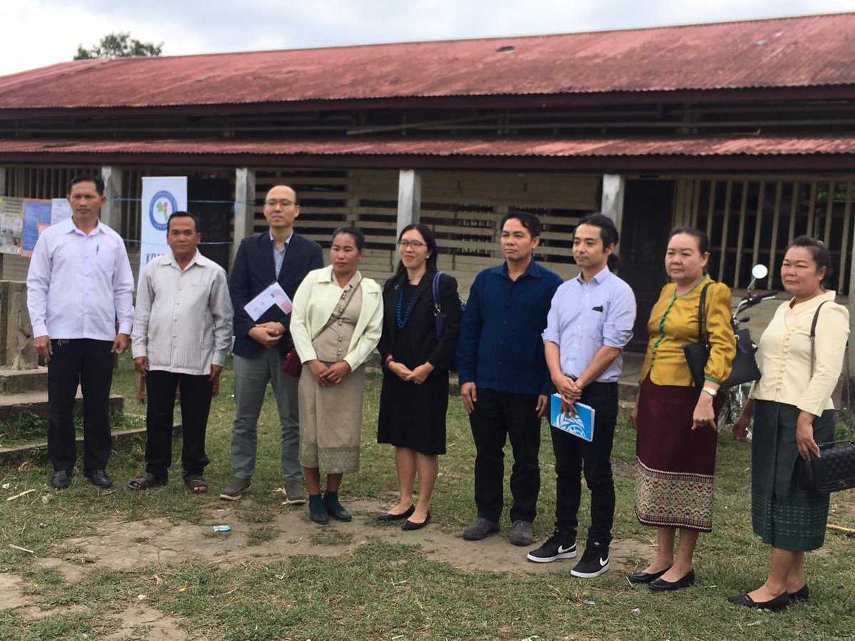 UNDPLaoPDR's tweet photo. A project to support the humanitarian #UXO teams of the Lao People’s Army in removing unexploded ordnance in Khamkeuth district, Borikhamxay province 🇱🇦 , has completed a survey spanning over 9 months in 33 villages was held on the 13th – 14th October 2020. 💣 https://t.co/Rd6W5Ctadm
