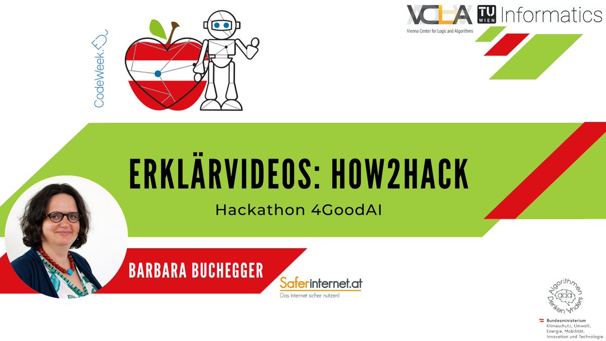 ADAalgorithmen's tweet photo. #Erklärvideo Barbara Buchegger @saferinternetat wirft einige Fragen zu sozialen Medien und psychischer Gesundheit auf, die Sie bei virtuellem Hackathon #4GoodAI begleiten können🌏🦾 #How2Hack #cyberbullying ➡ https://t.co/M2pwEETAQc
#Twlz #Klassenzimmer #EduPnx #Bildung #IKT https://t.co/usrV2wP64K