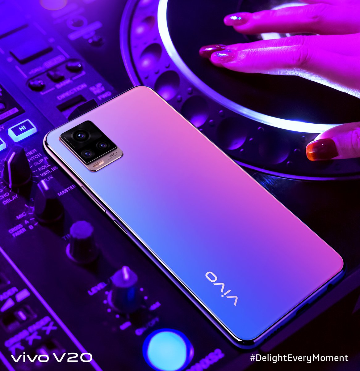 Amazing color of V20.