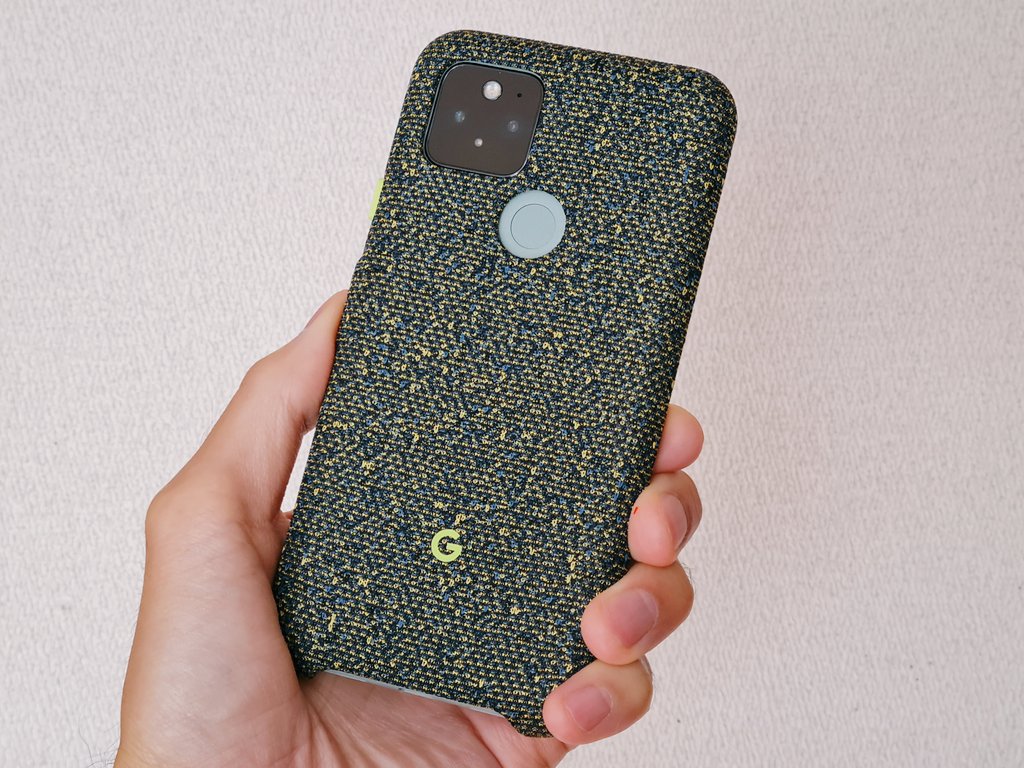 ケースです Google Pixel - google pixel 5 & 純正ファブリックケース