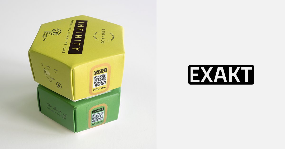 ExaktApp's tweet photo. @ExaktApp IS LIVE! Check out two new Luonkos products, on store shelves now. Powered by @MagicAddLtd's #IoP platform. Find out more at https://t.co/dDEQJSsHWV. https://t.co/SlvjKui43r