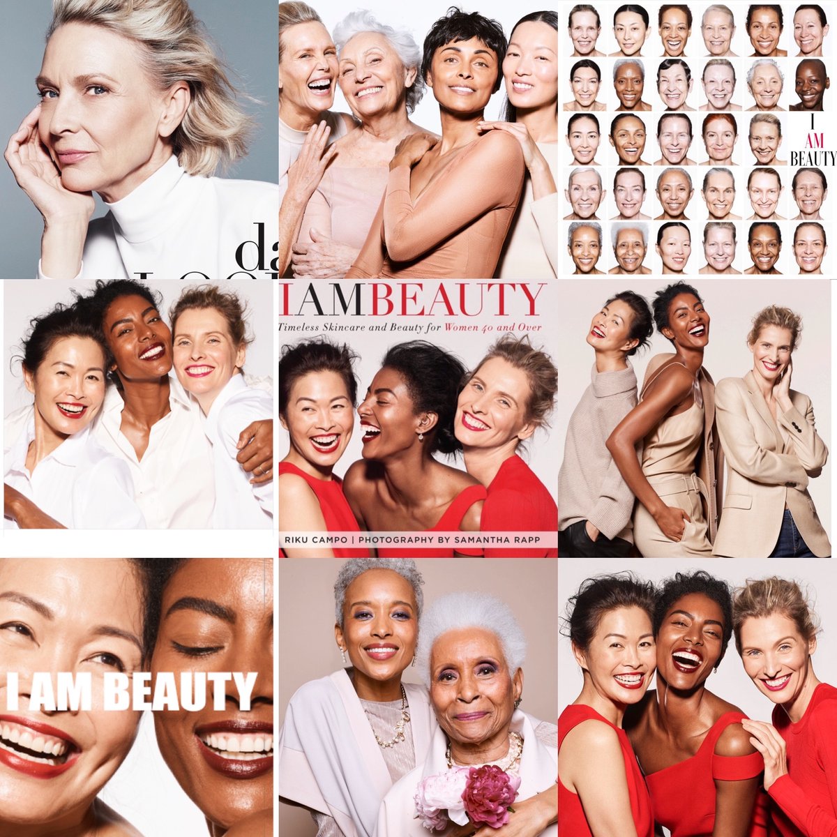 rikucampo's tweet photo. I Am Beauty book is OUT today in UK ! Let’s celebrate all women 40+. Be visible ...get inspired and inspire others ! https://t.co/qoaLl4jtBU