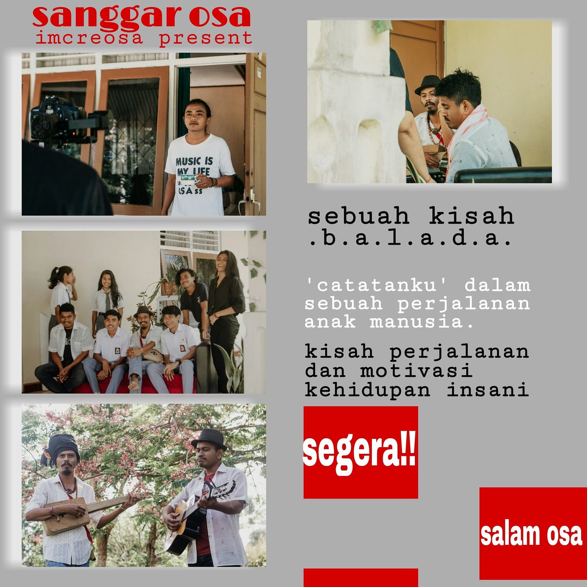 OSAoli's tweet photo. SEGERA!!!
di YOUTUBE ELSON OSA ELSON

Salam Osa
#OSA #sanggarosa #imcreosa #minialbumspirit202OSA https://t.co/YnaooeZh6o