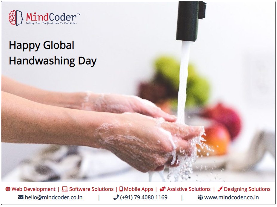 themindcoder's tweet image. Handwashing is the best way to prevent infections. Especially in the #Covid19 Pandemic. Happy #globalhandwashingday 

#MindCoder #OutsourcingITServices #OpenForBusiness #remoteworker #findapro #webdevelopmentservice #softwaresolutions #applicationdevelopment