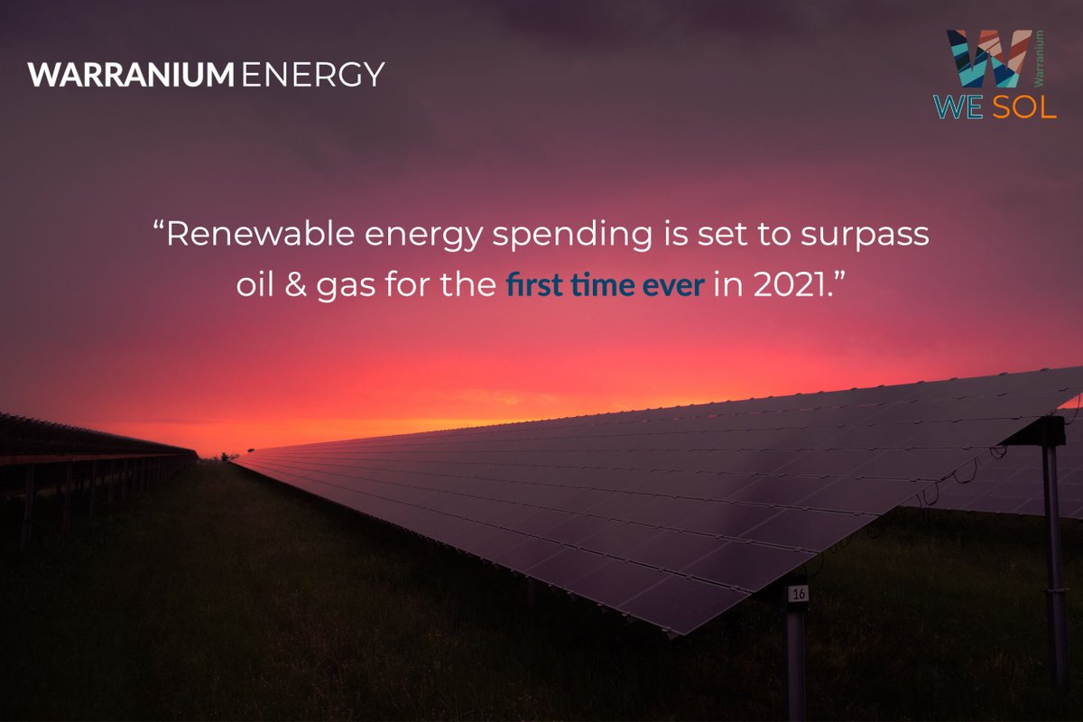 WarraniumSolar's tweet photo. While economic crises have historically slowed by the transition to clean energy, the experts believe that "this time will be different, especially for technologies that are now mature enough to be deployed at scale.
#SolarPower #WESol
#WarraniumEnergy #Warranium #WECareForNEXT https://t.co/svwEaIig8H