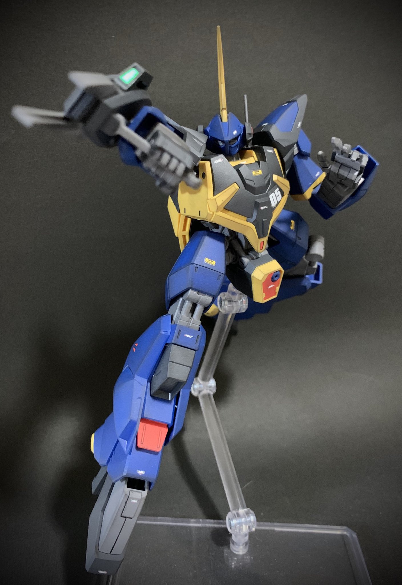 画像 Hguc 機動戦士zガンダム バーザム 1 144スケールパチ組 墨入れ 艶消し ウェザリング デカール貼りで仕上げました ガンプラ好きと繋がりたい ガンプラ Matomehub まとめハブ