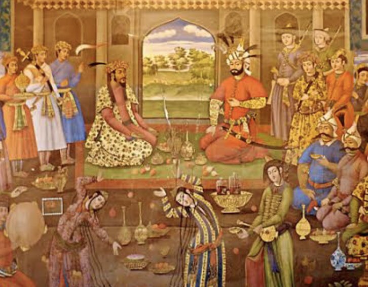 Less than a year after his birth, Akbar (alongwith his sister), is left with his wards as Humayun and Hamida Bano are forced to seek exile in Safavid Persia.The children are taken under the care of his aunt and of his grand-aunt Khanzada Begum, Babur’s elder sister.