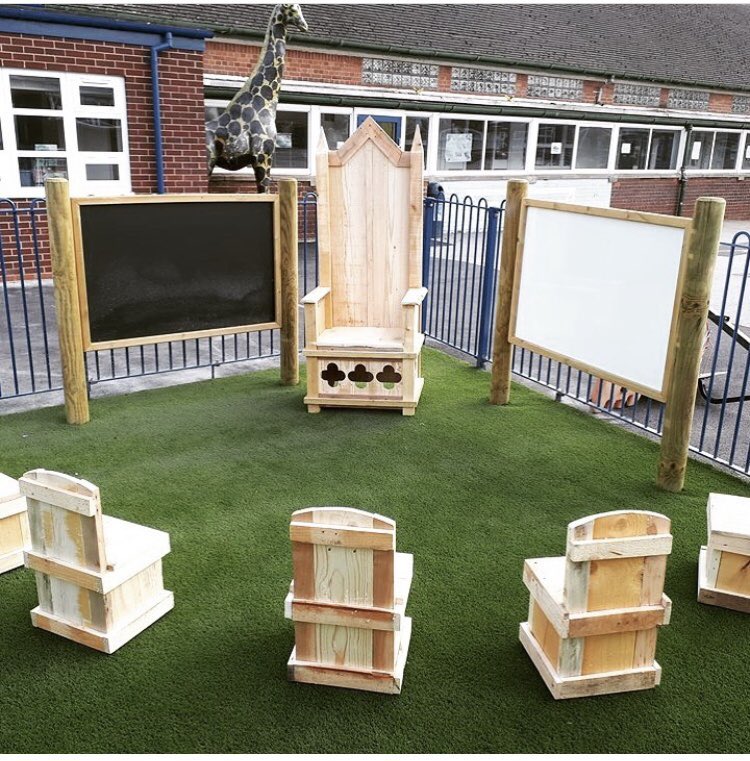 Please tag your school, outdoor wellness area to win one of our Story telling thrones..