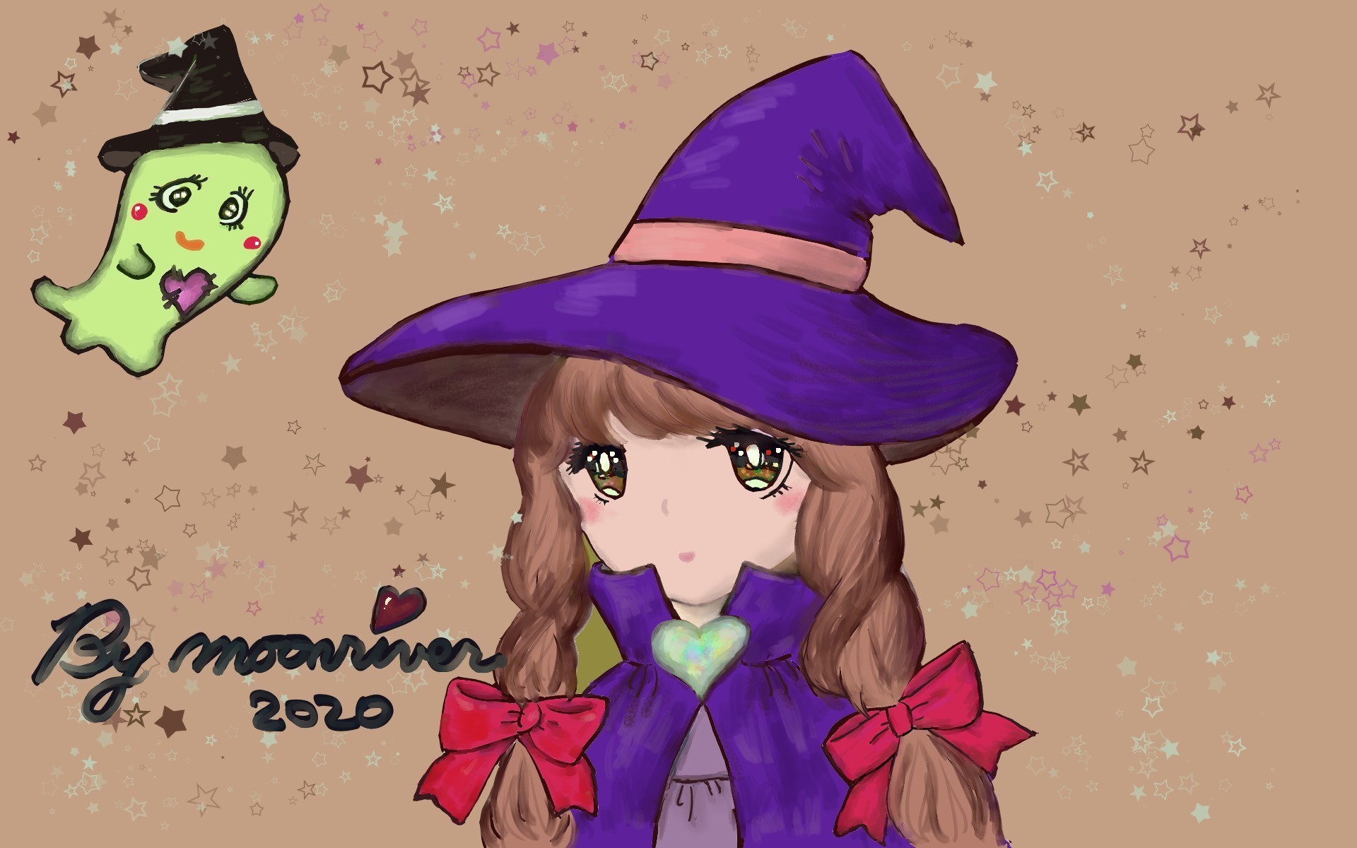 Moonriver かわいい魔女っ子とお化けちゃんが描けました 板タブ イラスト お絵描き お絵描き初心者 ハロウィン魔女 ハロウィン 魔女 魔女っ子 お化け ハロウィンイラスト イラスト描き方 イラスト初心者 T Co U1rejvq6bz