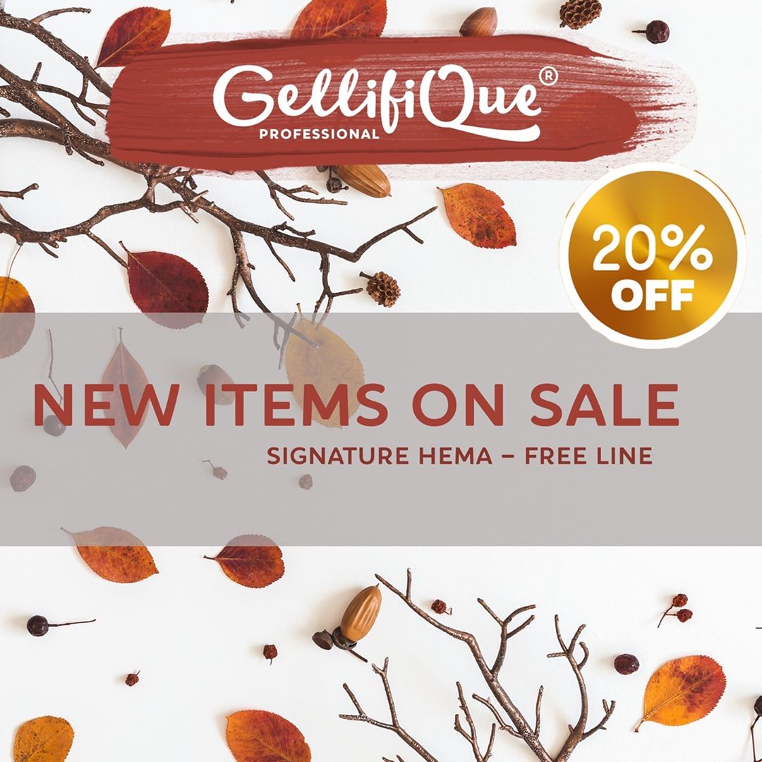 Time to break out the sweaters and stock up on some beautiful gel polish colours, acrylic gel and soak off builder gel in a bottle.
Shop now: gellifique.co.uk