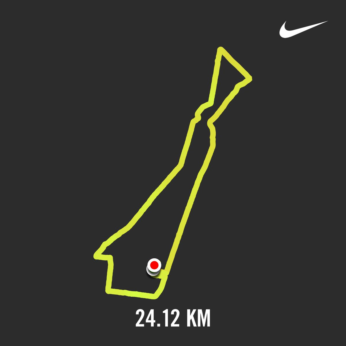 miyamachibaby's tweet photo. Nike Run Club アプリで 24.12 kmを走りました
#NRC #JustDoIt #HalfRun https://t.co/gpDNo0Mapd