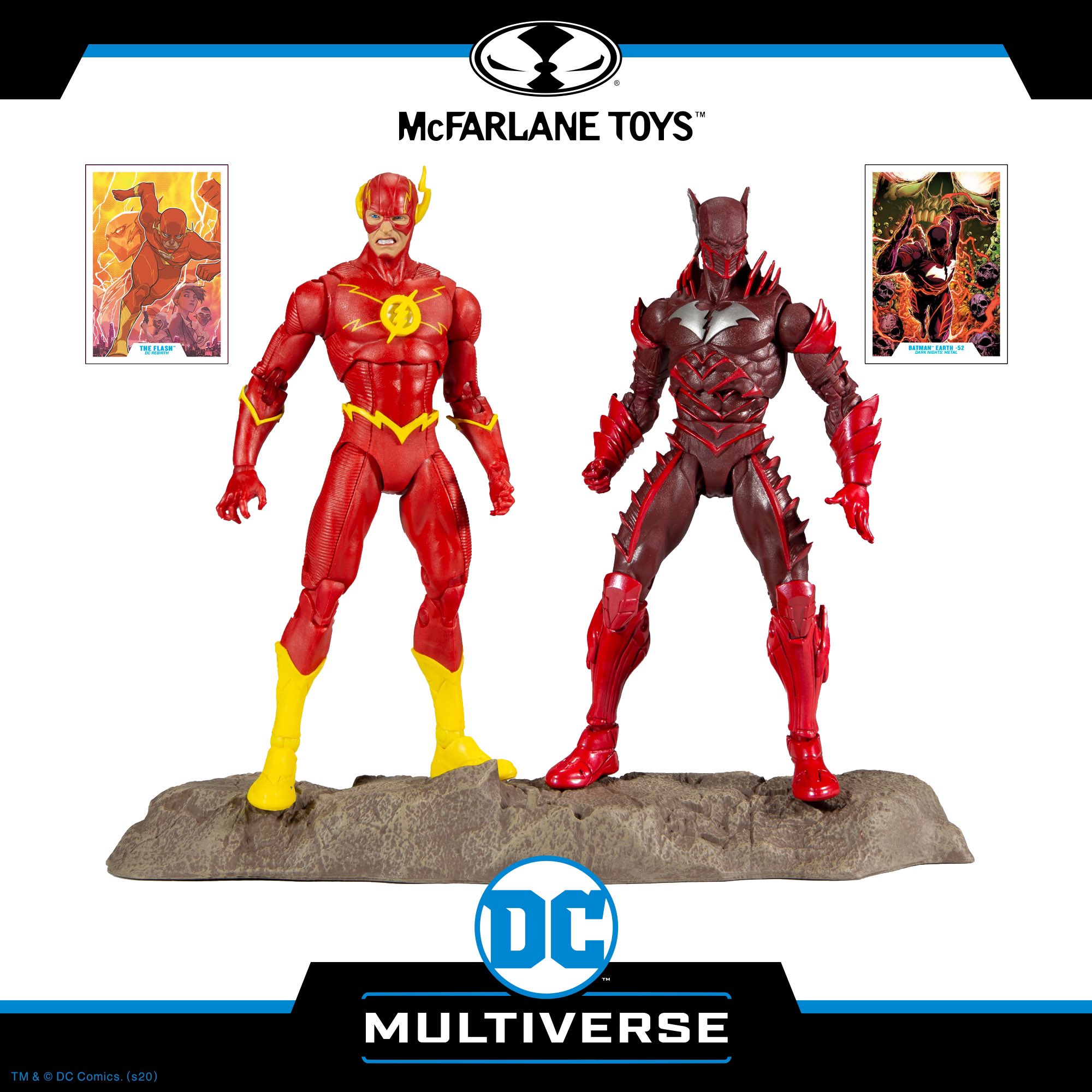 【開封品】マクファーレン DCマルチバース フラッシュ レッドデス DCコミックス』【DCマルチバース】7インチ・アクション