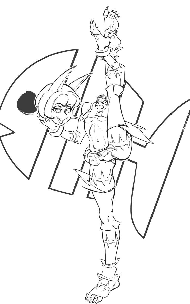 ManDrawGora's tweet photo. I don't understand why this got popular but I've enjoyed it
Kind of late to the party though
#I字バランス #I字バランス部 #Skullgirls 
Ms. Fortune <3 https://t.co/xCj0pM1WIx