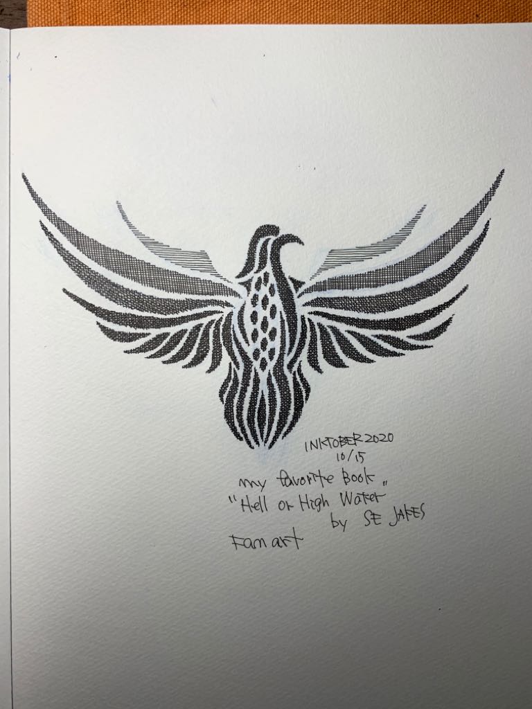 ura_itachi's tweet photo. #inktober 
#inktober2020 
#SEjakes
#LongTimeGone
#HellorHighWater
#FanArt https://t.co/7tAgK0Cq1h