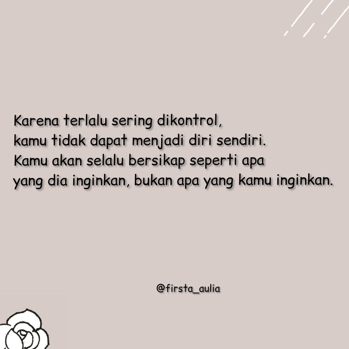 2. SULIT MENJADI DIRI SENDIRI