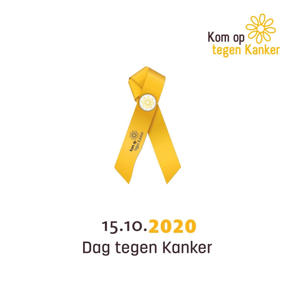 LibellenK's tweet image. Vandaag is het de #dagtegenkanker en steunen we iedereen die getroffen wordt door kanker. 👉 Deel dit gele lintje en laat hen weten dat ze er niet alleen voor staan.
