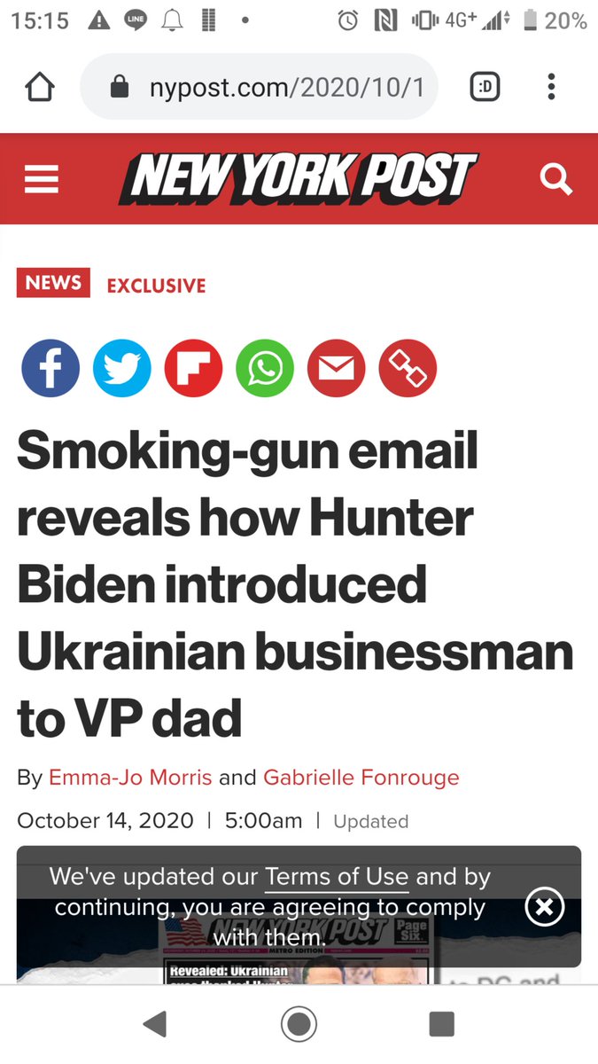 米大統領選 バイデン候補のスキャンダルに関するニュースサイトがtwitter上で検閲対象になりいにしえの秘技が令和の世に蘇る Togetter