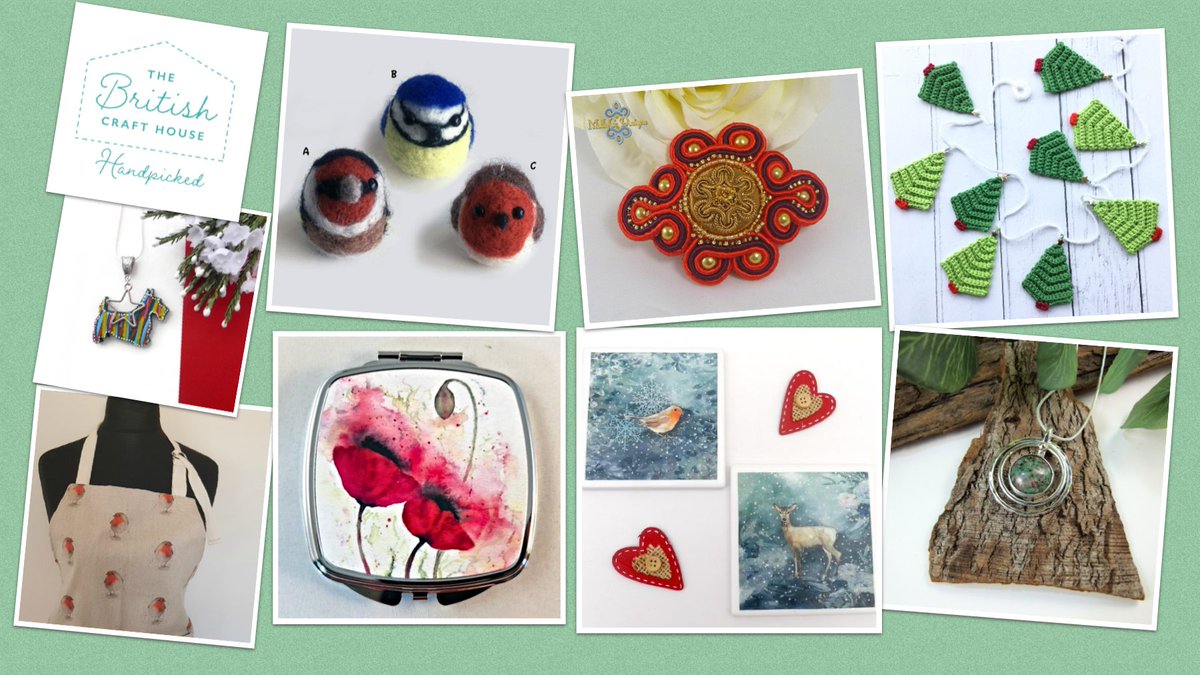 It's #teamworkthursday at <a href="/BritishCrafting/">BritishCraftHouse</a> here's red and green gift ideas from <a href="/artbyLoriW/">Art By Lori Creations</a>  my red barrette, <a href="/rainbowsnmore63/">Gill Wootton</a> @LarrywareEmily <a href="/AnitaRoseDesign/">AnitaRoseDesigns</a> <a href="/kblacey/">Kay Lacey Watercolours</a> <a href="/Adiencrafts/">Di</a> <a href="/MaxinePring/">Max Pring</a> 
#foundontbch #tbch #Christmas #christmas2020 #firsttmaster #giftideas #earlybiz