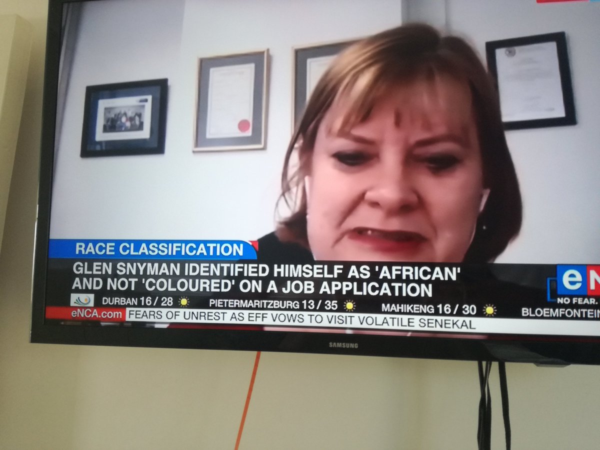 tcupprogram's tweet image. #I&apos;mnotaclassification. Why is the word coloured even used on official documents. This apartheid classification was scrapped by the apartheid government. Why does the so called democratic govt insist on it&apos;s use? #eNCA #