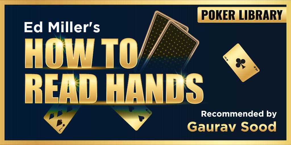 9stacksonline's tweet photo. This week's Poker Library presents another amazing read! Recommended by the inspiring man himself- Mr. Gaurav Sood. Check it out if you want to become better at your game!

#9stacks #WhereIndiaPlaysPoker #9stacksonline #EdMiller #Howtoreadhands #BooksYoumustread #Howtogetbetter https://t.co/X2nsqpAU5P