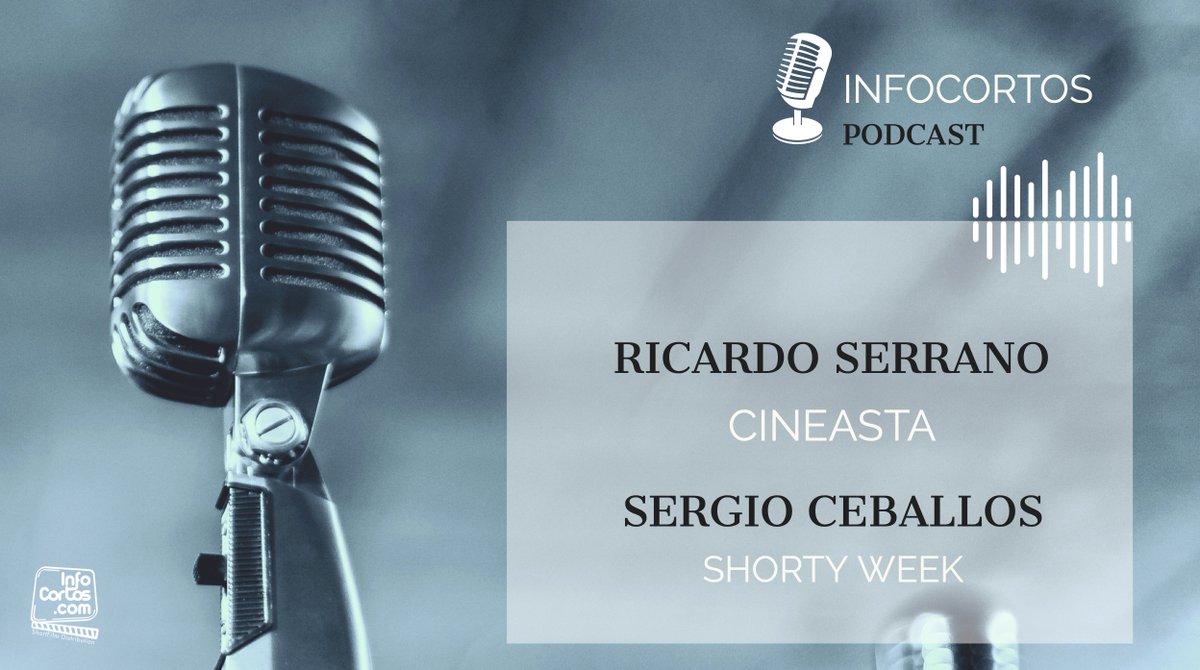 Ya podéis escuchar el episodio número 8 de los podcast de Infocortos. Hoy charlamos con Ricardo Serrano (W·A·C) y con Sergio Ceballos (Shorty Week Film Festival <a href="/ShortyWeek/">Shorty Week Film Festival</a> ) 🎙🔝🔝💪🏽💪🏽 
infocortos.com/un-podcast-de-…