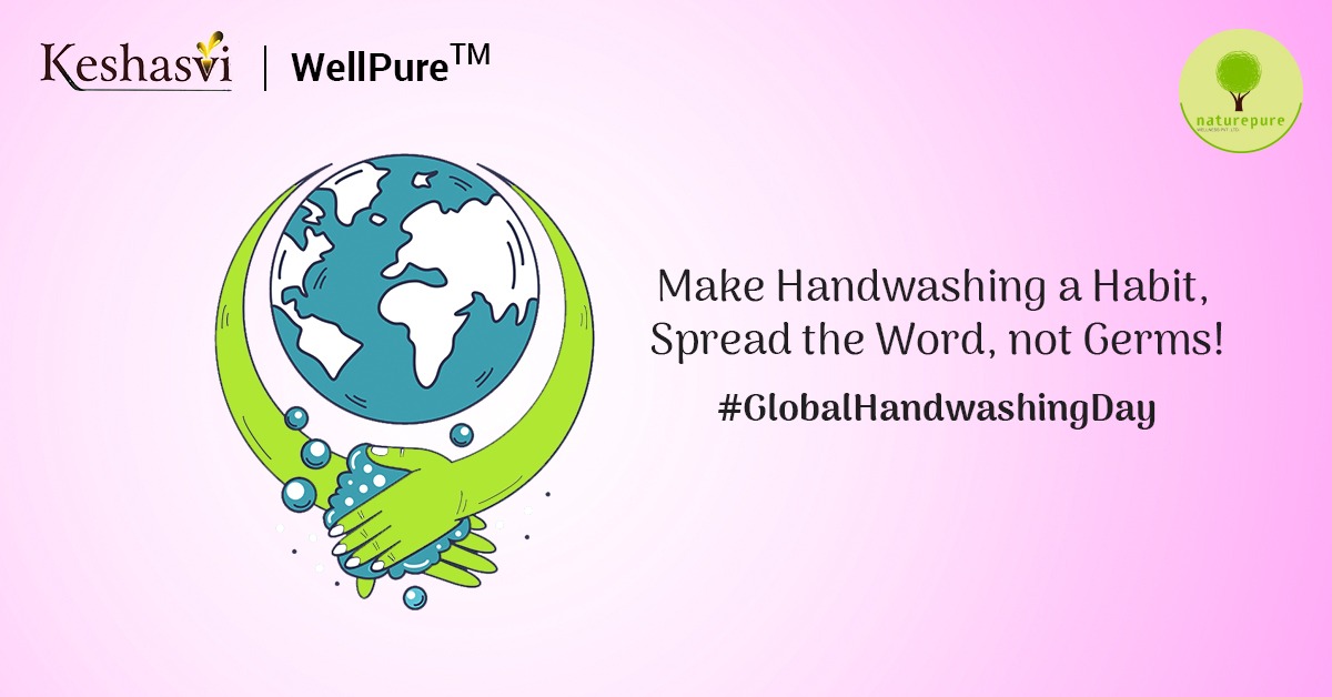 naturalpurity's tweet photo. Our safety lies in our hands! On #GlobalHandwashingDay, letโs encourage & motivate people to improve their handwashing habits, as the call for hand hygiene has become even more critical as a response to control the COVID-19 pandemic.
#NaturePureWellness #WellPure #CaringForLife https://t.co/2ZKZcz0jAJ