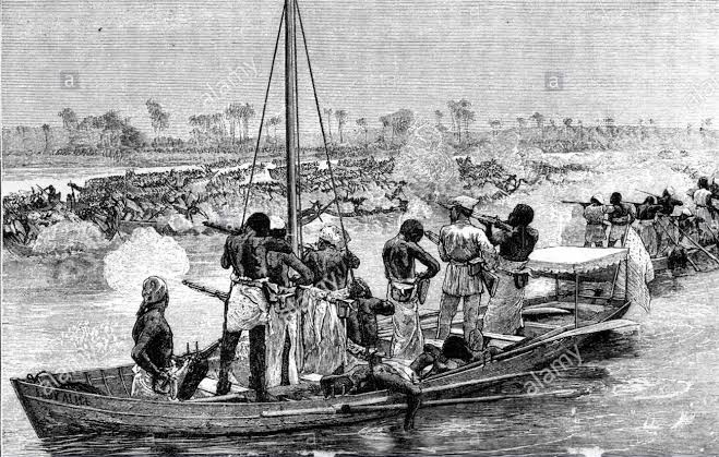 On 20 Feb the Royal Navy counter-attacked. They attacked Koko's city of Nembe killing three hundred of his people. Many more of his people died after the British introduces smallpox to his people.