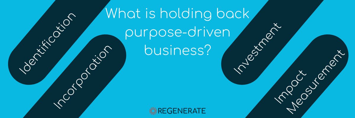 3/ Yet they are being held back.52% of business decision makers believe that the legal and regulatory environment is more focused on shareholders interests, compared with 15% who think it was focused on society’s interests.We found four key issues...