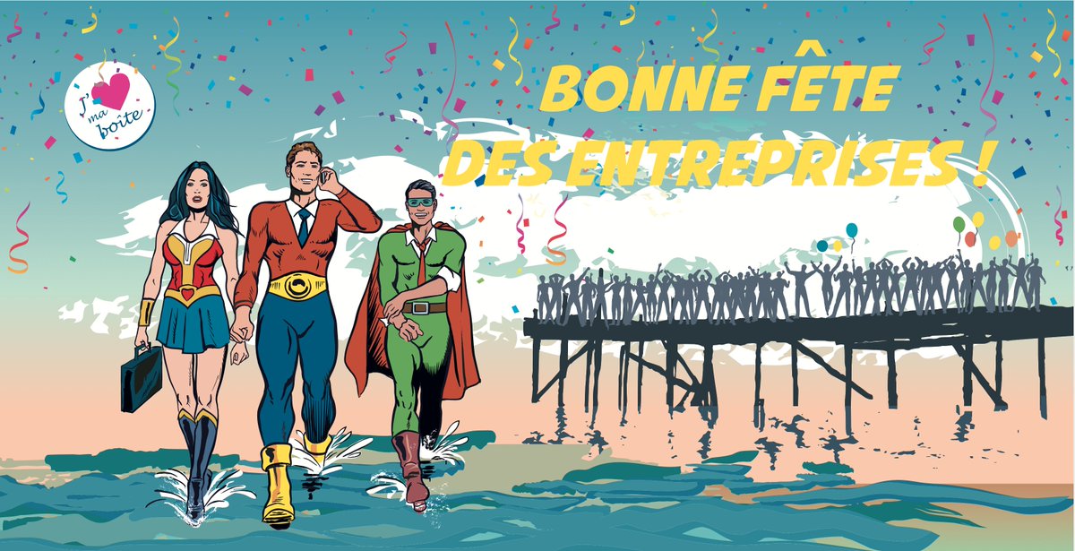 JMmaboite's tweet photo. Bonne fête des #entreprises  ! 🎉🎉🎉
« #jaimemaboite et je me bats pour elle ! » - 65% des salariés déclarent aimer leur entreprise ! 

➡️@SdeMenthon @EspritEntrepris #justeatemps @LetincelleCHO @iledefrance @hautsdefrance @FBFFrance @foncia https://t.co/anjCP5Bejz