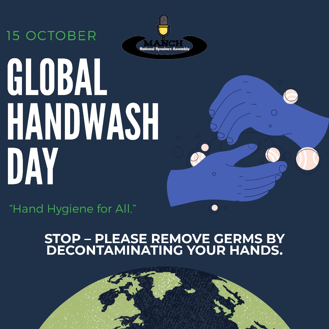 ManchNsa's tweet photo. In the situations that the world is dealing with right now, handwash is of utmost importance, it is these small things that we humans tend to ignore but are an effective way to prevent diseases and save lives! "Our hands, our future!"
#COVID19 https://t.co/cyYYWN1G2Q