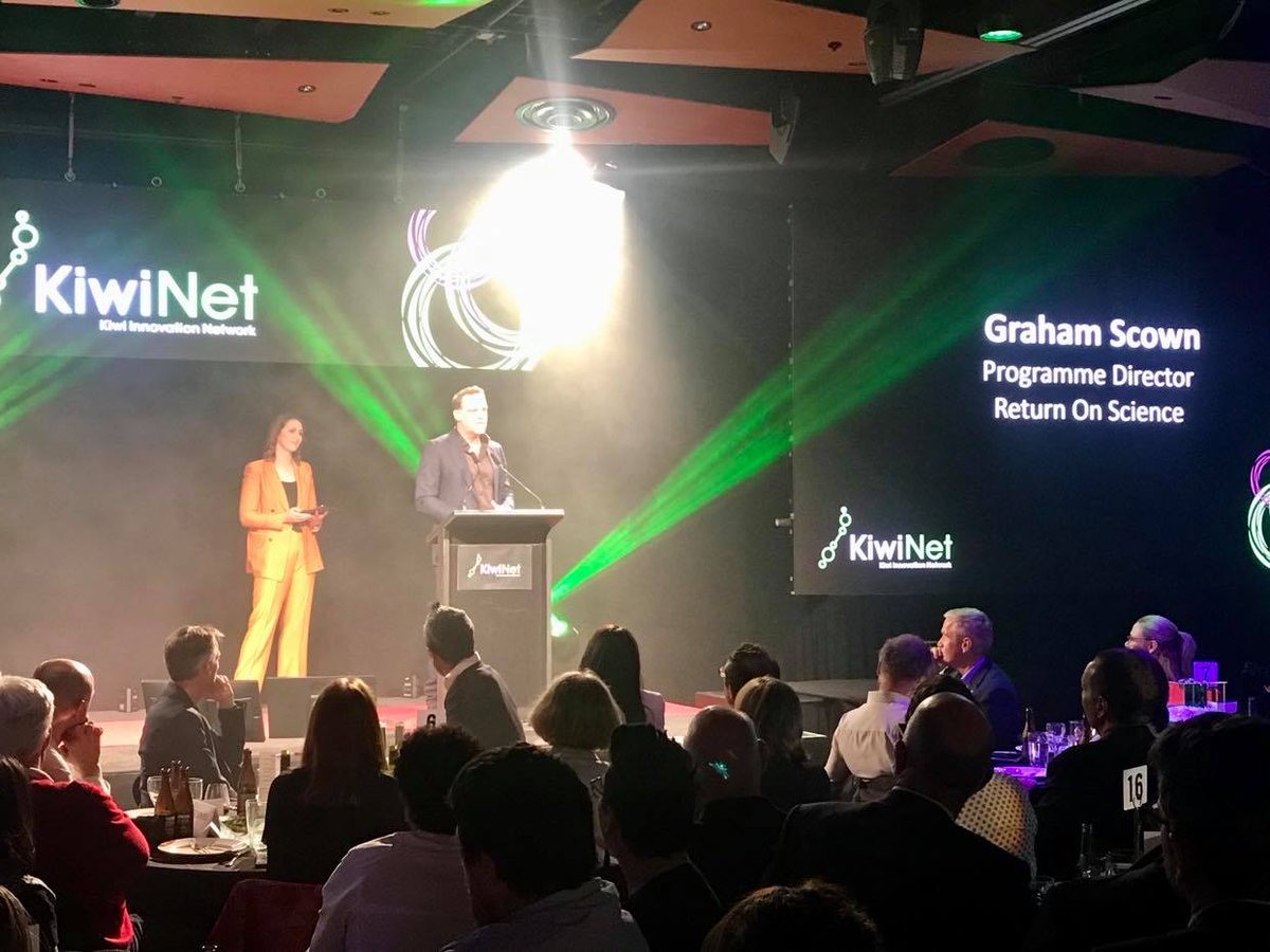 "We have a responsibility to find space in our organisations for these exciting young people coming through. Seek out their voices. Support them. And then get out of the way." Thank you Graham Scown for the reminder! @the_scown #2020KiwiNetAwards <a href="/ReturnOnScience/">ReturnOnScience</a> <a href="/nz_momentum/">Momentum Programme</a>