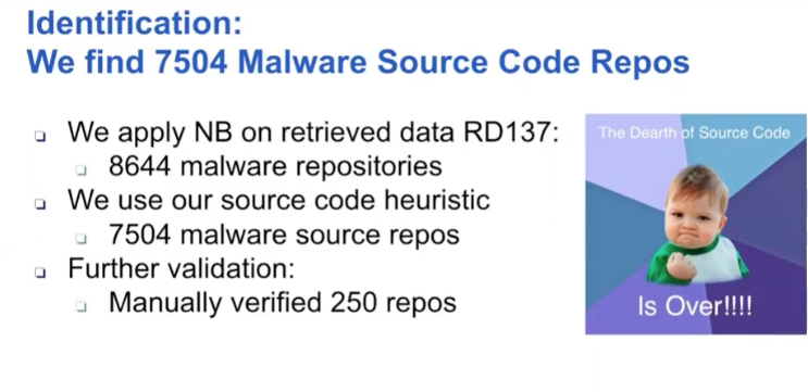RAID_Conference's tweet photo. #RAID20 starts the morning with malware, Md Omar Faruk Rokon is presenting the method they use to find malware source-code. Find their paper here: https://t.co/H4R7FoudN9 https://t.co/zKrRzsWhxq