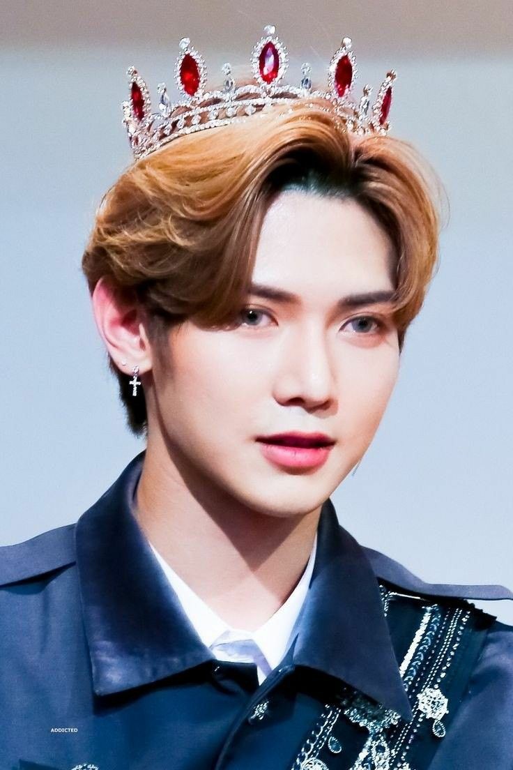 Kang Yeosang as Rajkumari Indumati- The crown fits perfectly - Dholakpur ki rajkumari- Features out of the world - Throws Sass Around Like Confetti- Bff Chutki- Not Someone To Mess With- Everyone Looks Forward To Their Presence- The Entire Village's Most Adorable Person