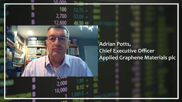 DirectorsTalk's tweet photo. CEO INTERVIEW: Applied Graphene Materials Increased footprint, progress and momentum - https://t.co/Z7gbseyFcj #AGM @graphene_agm #graphenecoatings #graphenedispersions #coatings #composites #nanoplatelets #Genable https://t.co/cjv9Su89Rh