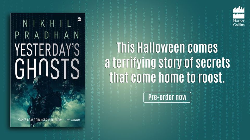 My 2nd book comes out soon for those who like their spy thrillers with a dash of the spooky... 
  
A secret forged in the heart of war.
A team of disgraced spies.
And a code that shouldn't exist…

Coming soon to your local bookstore, pre-order here - amzn.to/2H7T5Eo