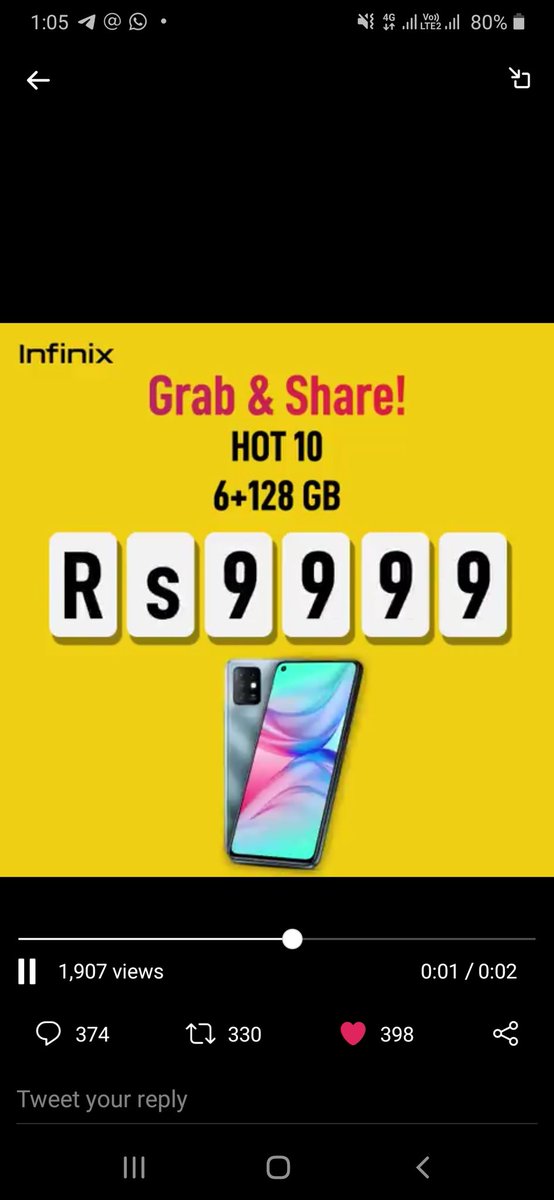 Prashantsorthiy's tweet photo. โก๏ธ Here is My Perfect screengrab of the slot machine at the right time...๐
#GrabAndShare
#InfinixHot1
@InfinixIndia
Tag
@KinshuSharma15
@SamBrahmkshatri
@khemka_nidhi
@chilled_Sup
@Renuka_Sharma14
@DIPTIRASHESH
@MaisuriaChetan
@JayshreeMalhot6
@PritiNivoriya
@kcharanreddy2 https://t.co/GMbUcJxS48