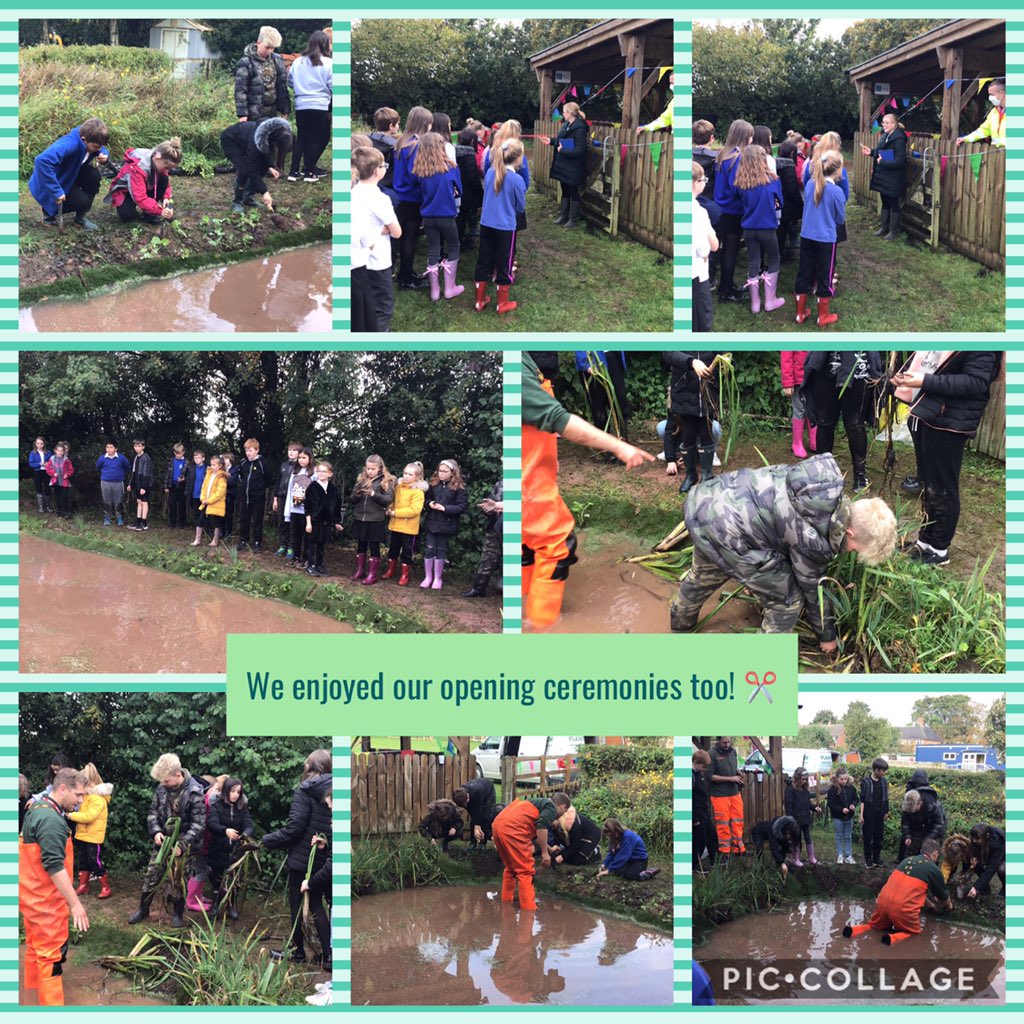 Look at us planting plants in our newly developed pond area. 🌱 Each class enjoyed having their own ‘Pond Area Opening Ceremony’ with a red ribbon to cut. ✂️ 
Thanks Ian&Tom from Planterior for all your hard work and Adam from Lhoist for sponsoring us and answering our questions!