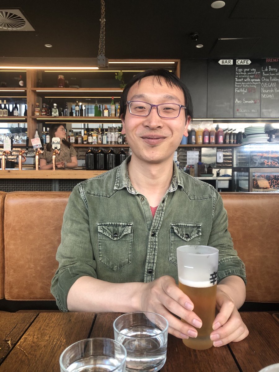 Louis Moresi (@louismoresi) on Twitter photo Congratulations to Haibin Yang of Uni. Melbourne on completing his thesis and handing in today. As he has been a guest research student at ANU for a few months, a beer at the University bar is still possible. ā¦<a href="/UnimelbESPG/">Unimelb Earth Sciences Postgrads</a>ā© ā¦<a href="/anuearthscience/">ANU Earth Sciences š</a>ā© Congratulations to Haibin Yang of Uni. Melbourne on completing his thesis and handing in today. As he has been a guest research student at ANU for a few months, a beer at the University bar is still possible. ā¦<a href="/UnimelbESPG/">Unimelb Earth Sciences Postgrads</a>ā© ā¦<a href="/anuearthscience/">ANU Earth Sciences š</a>ā©