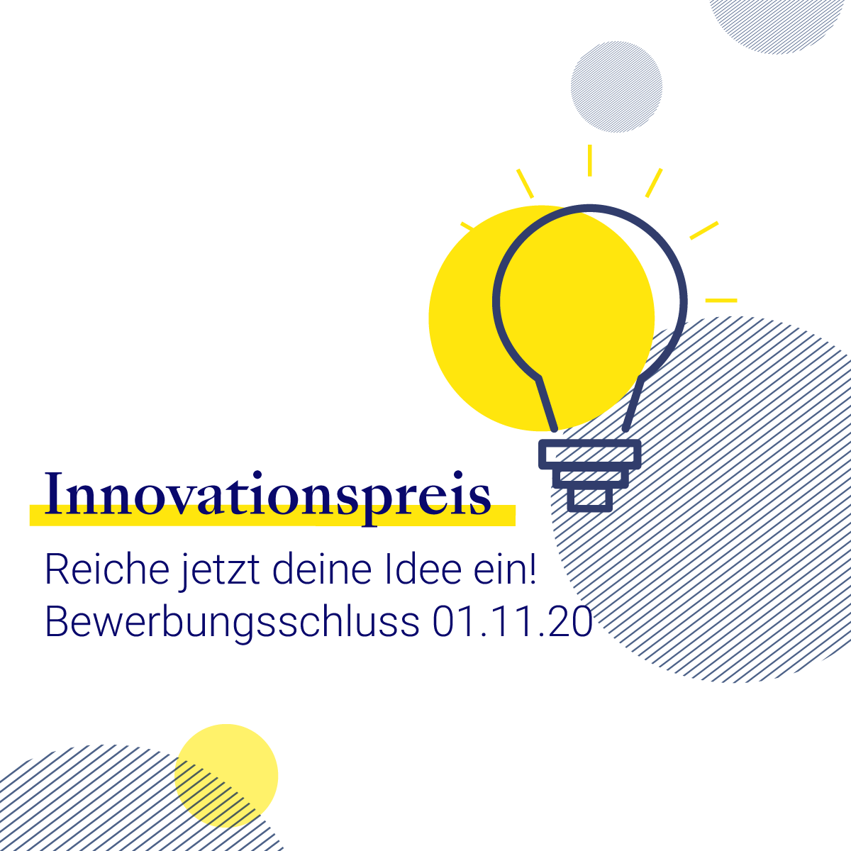 ifok_de's tweet photo. Der ifok Innovationspreis geht in die heiße Phase! Wir suchen Menschen, die anpacken und mit ihren Ideen die Welt verändern. Klingt nach dir? Bis 1. November kannst du dich noch bewerben. Mehr dazu hier: https://t.co/hdXkb7Nopf
#25jahreifok https://t.co/louRaq9pVB