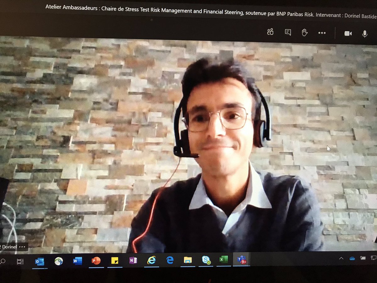Banque et Recherche, deux mondes opposés? Pas du tout! Pour preuve, l’intervention de Dorinel Bastide sur le soutien de <a href="/BNPParibas/">BNP Paribas Group</a> à la Chaire de Stress Test de <a href="/Polytechnique/">École polytechnique</a>. Merci à Dorinel pour sa présentation auprès de nos Ambassadeurs. <a href="/bnpp_recrut/">BNP Paribas Recrute</a> #Recherche <a href="/Ro0__/">Ro</a>